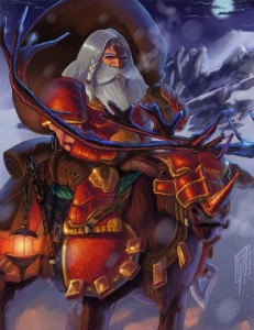 Dungeon-Roll-Santa