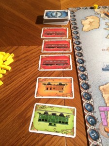 Ticket to Ride Train Cards