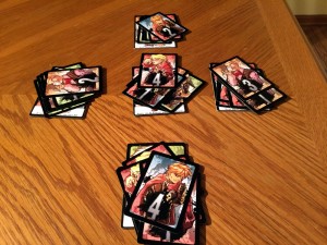 7 Card Slugfest Hit Piles