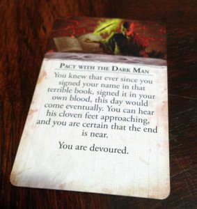 Eldritch Horror Condition Card