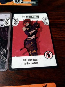 The Agents Assassin Card