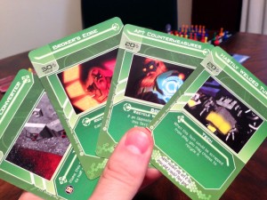 Galactic Strike Force Hand of Cards