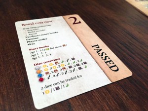 Nations: The Dice Game Player Card