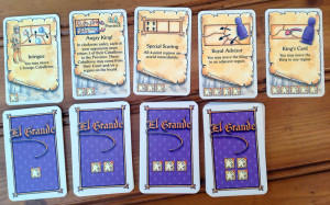 El Grande Action Cards