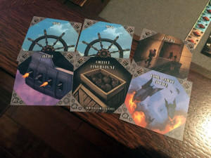 Aether Captains Ship Cards