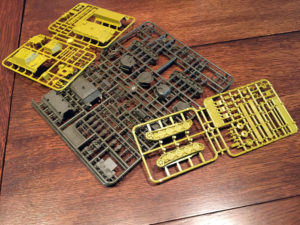 Tanks Panther vs Sherman Sprues