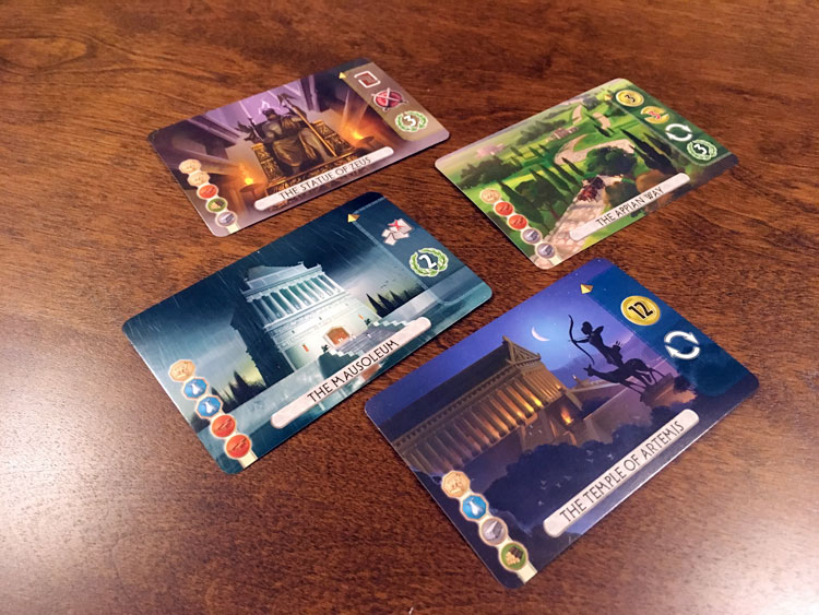 7 Wonders: Duel Wonders