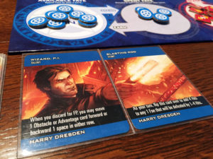 Dresden Files Cooperative Card Game Stunts