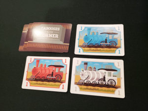 Cabooses in the Corner Cards