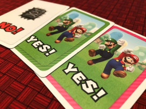 Super Mario: Level Up! Voting Cards