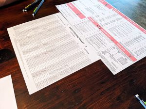 Strat-o-Matic Charts