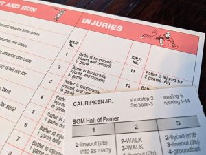 Strat-o-Matic Sheets