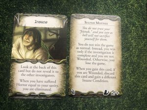 Mansions of Madness: Second Edition Insanity Cards