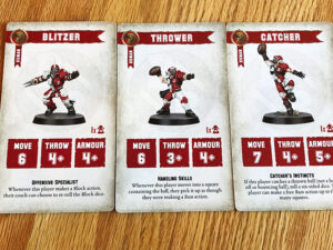 Blitz Bowl Season 2 Player cards