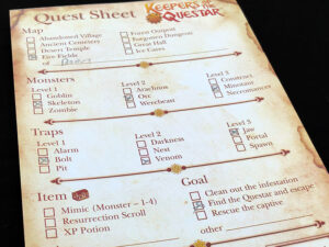 Keepers of the Questar Sheet