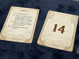 Lord of the Rings Adventure Book Game Numbers