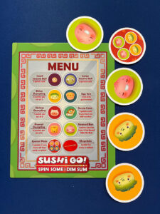 Sushi Go Spin Some for Dim Sum Menu