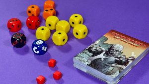 The Walking Dead: The Dice Game Components